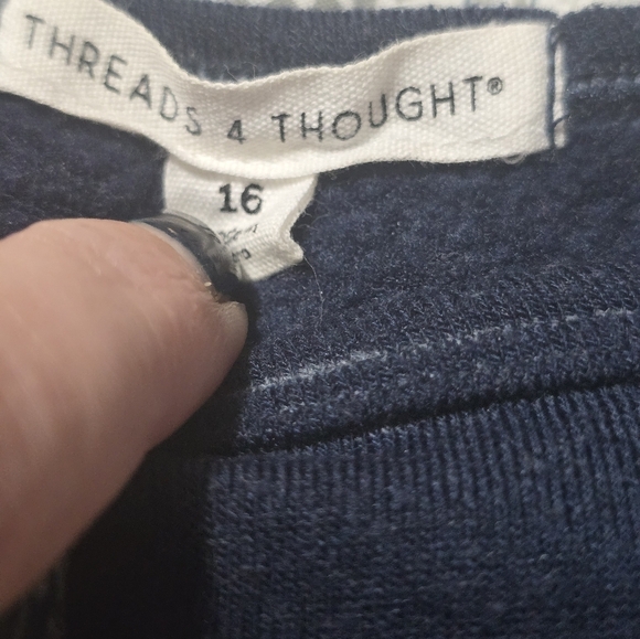 Threads 4 Thought Navy Garment - Picture 4 of 6